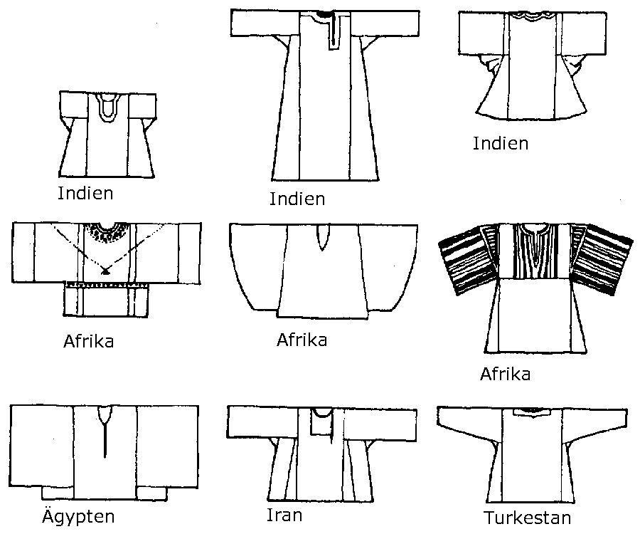 Tunika Varianten
