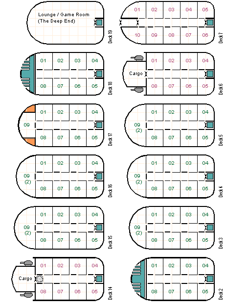 Faerie Class Passenger Liner Deck 1